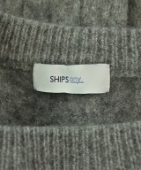 SHIPS any（シップスエニィ）ニット・セーター グレー サイズ:F レディース/2200671804015
