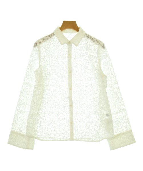 SHIPS any(シップスエニィ)カジュアルシャツ 白 サイズ:F/2200672136092