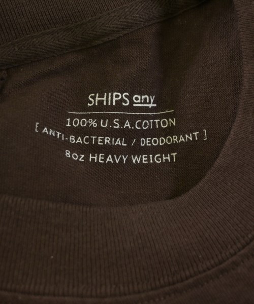 SHIPS any（シップスエニィ）Tシャツ・カットソー 茶 サイズ:F レディース/2200669559163