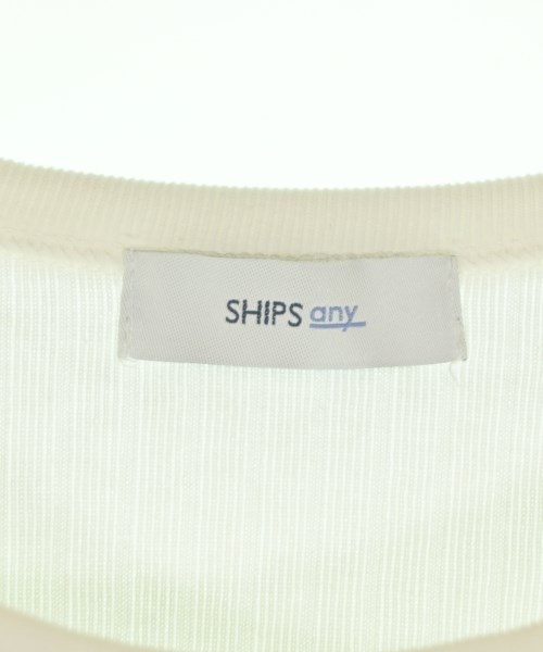 SHIPS any（シップスエニィ）Tシャツ・カットソー 白 サイズ:F レディース/2200669559170