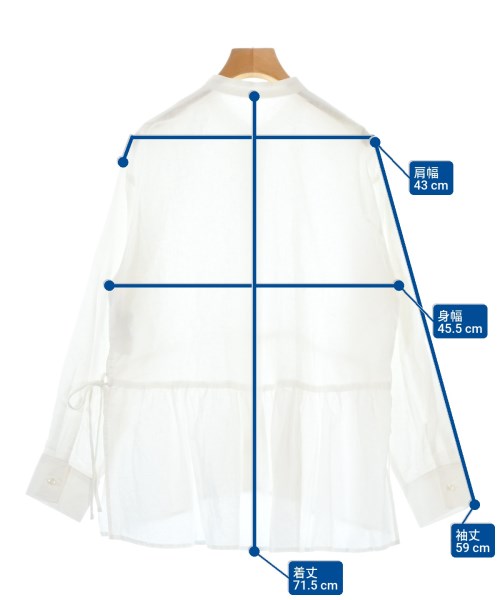 SHIPS any（シップスエニィ）ブラウス 白 サイズ:F レディース/2200674068032