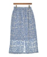 SHIPS any（シップスエニィ）ロング・マキシ丈スカート 青 サイズ:F レディース/2200674068056