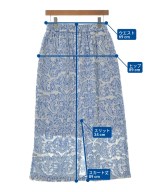 SHIPS any（シップスエニィ）ロング・マキシ丈スカート 青 サイズ:F レディース/2200674068056