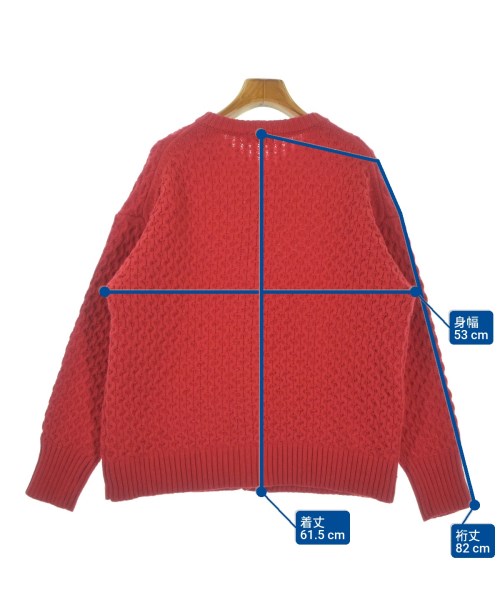 SHIPS any（シップスエニィ）カーディガン 赤 サイズ:F レディース/2200672658037