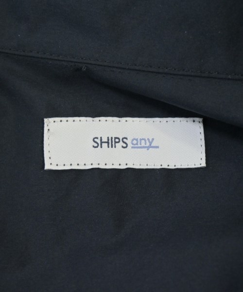 SHIPS any（シップスエニィ）シャツワンピース 紺 サイズ:F レディース/2200672070082