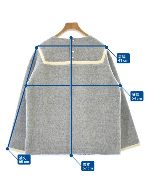 SHIPS any（シップスエニィ）ブラウス グレー サイズ:ONE レディース/2200675769013