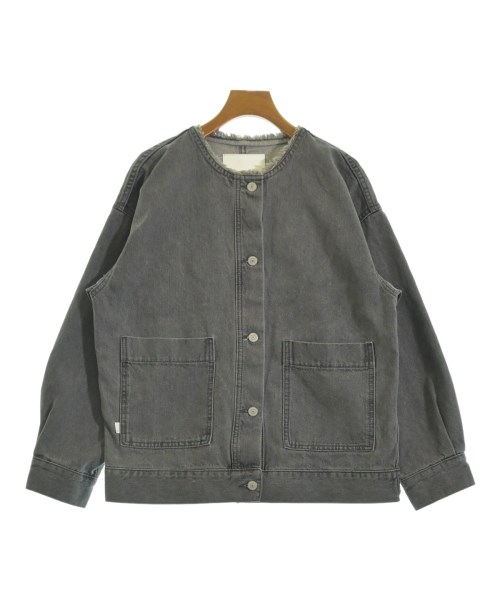 SHIPS any(シップスエニィ)デニムジャケット グレー サイズ:F/2200673425065