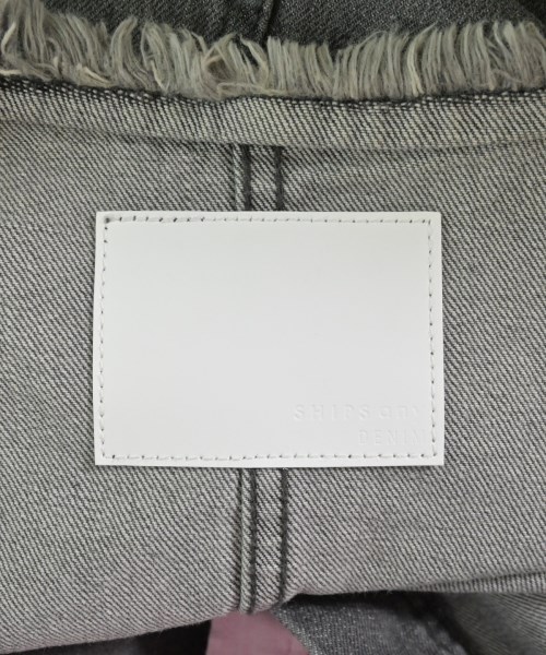 SHIPS any（シップスエニィ）デニムジャケット グレー サイズ:F レディース/2200673425065