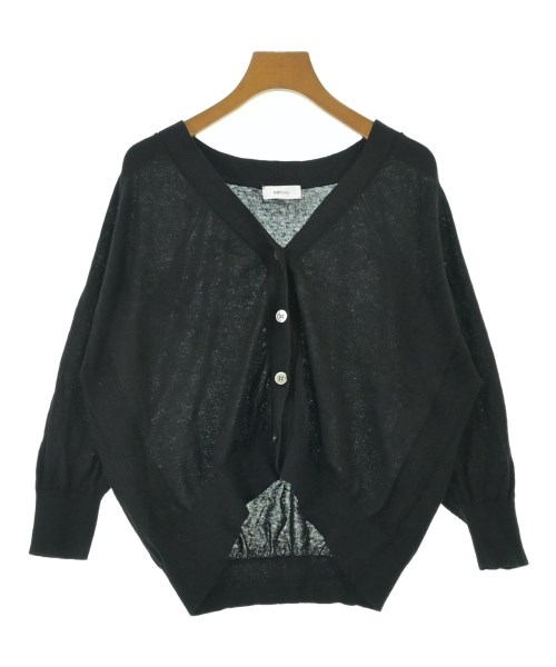 SHIPS any(シップスエニィ)カーディガン 黒 サイズ:F/2200675891035
