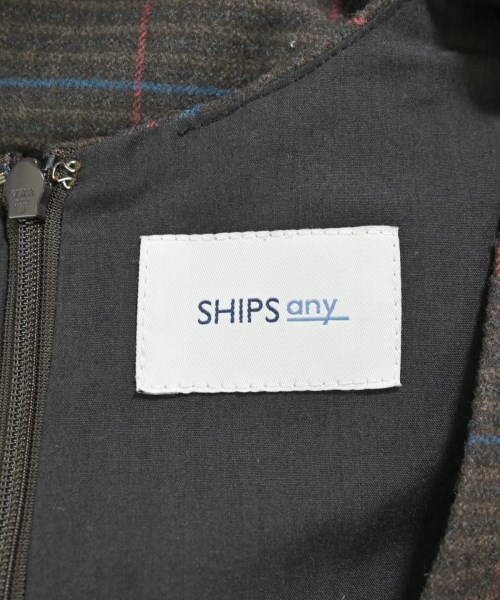 SHIPS any（シップスエニィ）ワンピース 茶 サイズ:F レディース/2200676113037