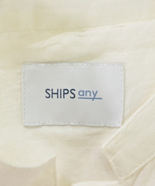 SHIPS any（シップスエニィ）シャツワンピース 白 サイズ:F レディース/2200679575047