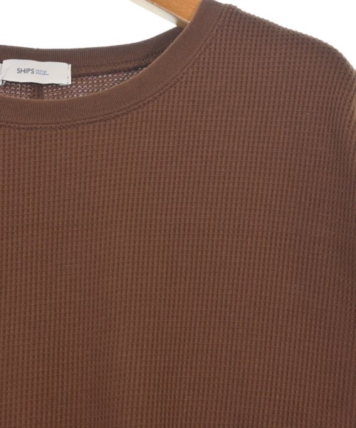 SHIPS any（シップスエニィ）Tシャツ・カットソー 茶 サイズ:F レディース/2200688955076