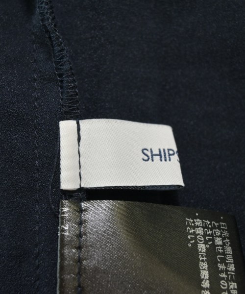 SHIPS any（シップスエニィ）シャツワンピース 紺 サイズ:F レディース/2200690267082