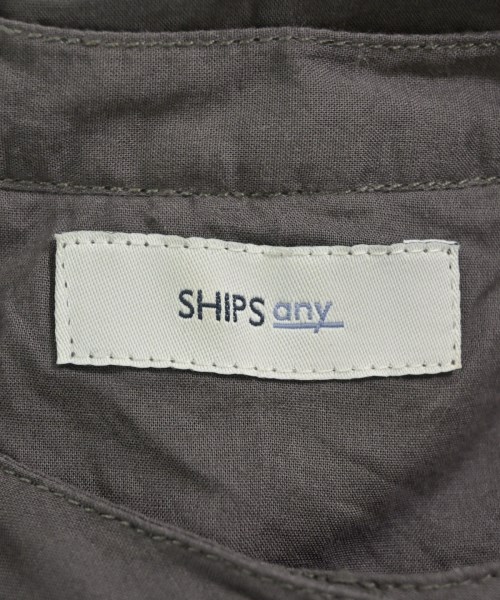 SHIPS any（シップスエニィ）カジュアルシャツ グレー サイズ:F レディース/2200690206029