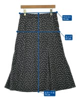 SHIPS any（シップスエニィ）ロング・マキシ丈スカート 黒 サイズ:38(M位) レディース/2200690649024