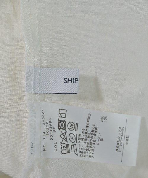 SHIPS any（シップスエニィ）カジュアルシャツ 白 サイズ:F レディース/2200686797135