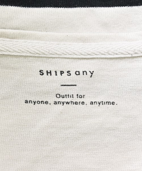 SHIPS any（シップスエニィ）Tシャツ・カットソー 白 サイズ:F レディース/2200686797197