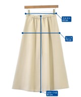 SHIPS any（シップスエニィ）ロング・マキシ丈スカート ベージュ サイズ:F レディース/2200696246067
