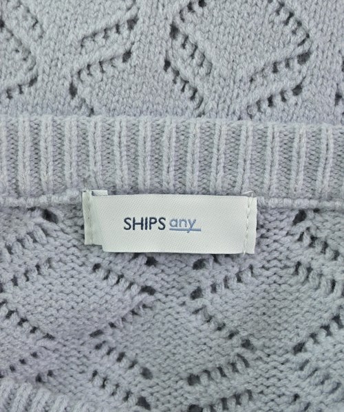 SHIPS any（シップスエニィ）ニット・セーター 青 サイズ:F レディース/2200695708016