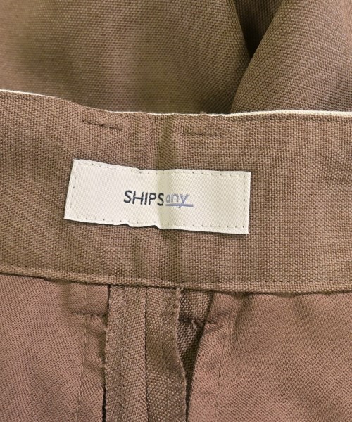 SHIPS any（シップスエニィ）スラックス 茶 サイズ:40(M位) レディース/2200696924101
