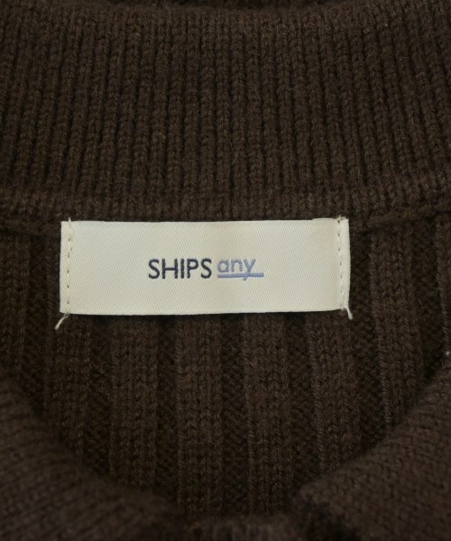 SHIPS any（シップスエニィ）ニット・セーター 茶 サイズ:F レディース/2200696924125