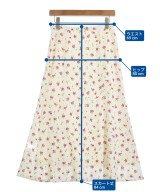 SHIPS any（シップスエニィ）ロング・マキシ丈スカート 白 サイズ:38(M位) レディース/2200701198084