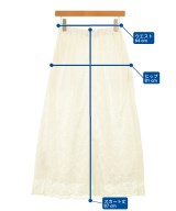 SHIPS any（シップスエニィ）ロング・マキシ丈スカート 白 サイズ:F レディース/2200693127079