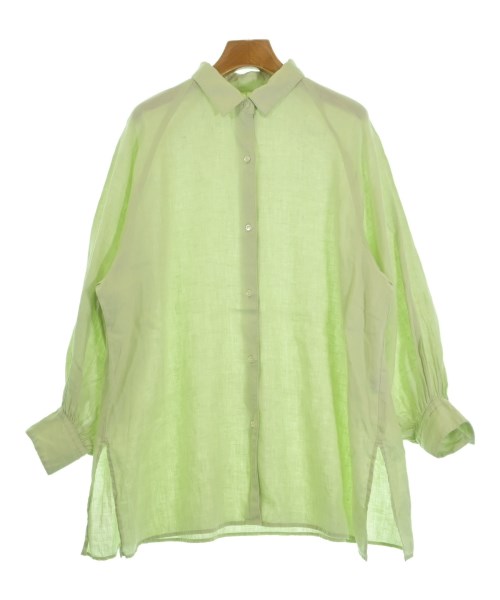 SHIPS any(シップスエニィ)カジュアルシャツ 緑 サイズ:F/2200647915028