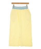 SHIPS any（シップスエニィ）ひざ丈スカート 黄 サイズ:F レディース/2200656666027