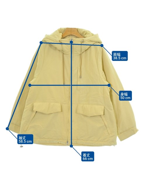 SHIPS any（シップスエニィ）ブルゾン 黄 サイズ:F レディース/2200655523017