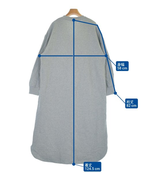 SHIPS any（シップスエニィ）ワンピース グレー サイズ:F レディース/2200658889219