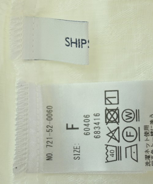 SHIPS any（シップスエニィ）ブラウス 白 サイズ:F レディース/2200707467054