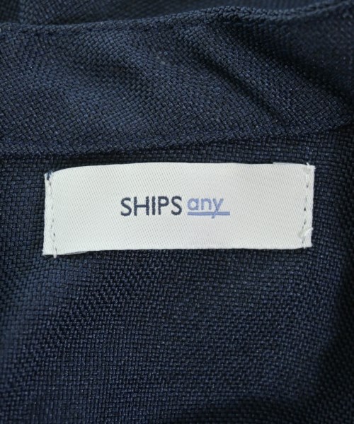 SHIPS any（シップスエニィ）ブラウス 紺 サイズ:F レディース/2200710492029