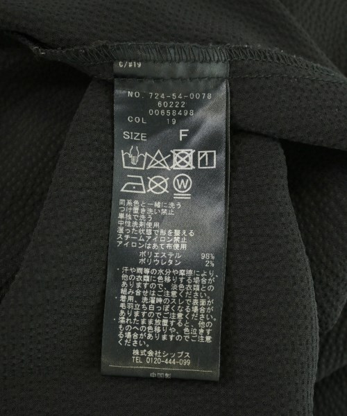 SHIPS any（シップスエニィ）ワンピース 黒 サイズ:F レディース/2200710629029