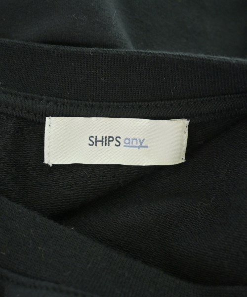 SHIPS any（シップスエニィ）スウェット 黒 サイズ:F レディース/2200710688026