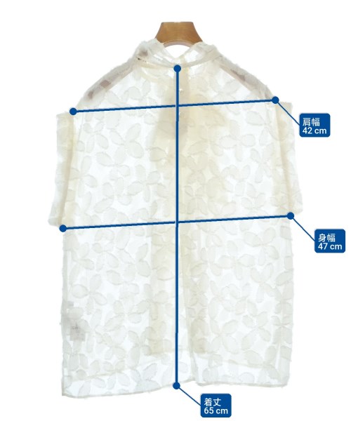 SHIPS any（シップスエニィ）ブラウス 白 サイズ:F レディース/2200628724083