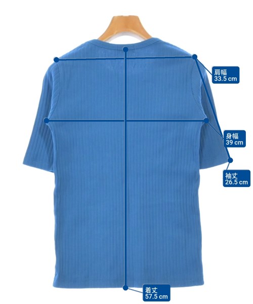 SHIPS any（シップスエニィ）Tシャツ・カットソー 青 サイズ:F レディース/2200641260056