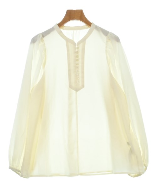 SHIPS any(シップスエニィ)ブラウス 白 サイズ:F/2200631846093