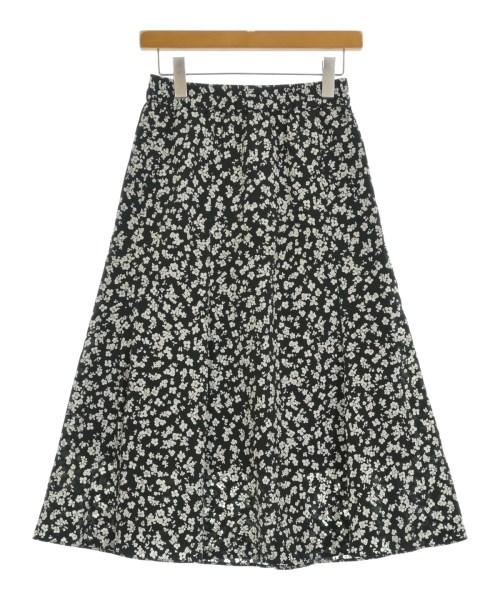 SHIPS any(シップスエニィ)ロング・マキシ丈スカート 黒 サイズ:36(S位)/2200646648026