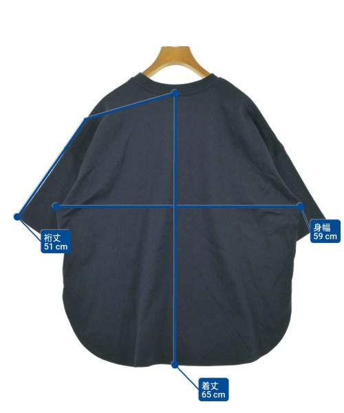 SHIPS any（シップスエニィ）Tシャツ・カットソー 紺 サイズ:ONE レディース/2200648302094