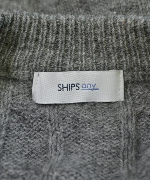SHIPS any（シップスエニィ）カーディガン グレー サイズ:F レディース/2200648061014