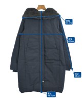 SHIPS any（シップスエニィ）ダウンコート 紺 サイズ:38(M位) レディース/2200648249016