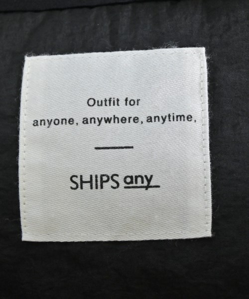 SHIPS any（シップスエニィ）ダウンジャケット/ダウンベスト 黒 サイズ:F レディース/2200652241013