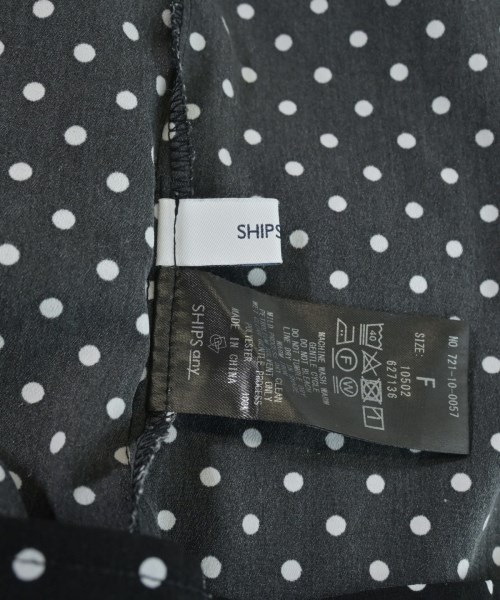 SHIPS any（シップスエニィ）ブラウス 黒 サイズ:F レディース/2200647752029