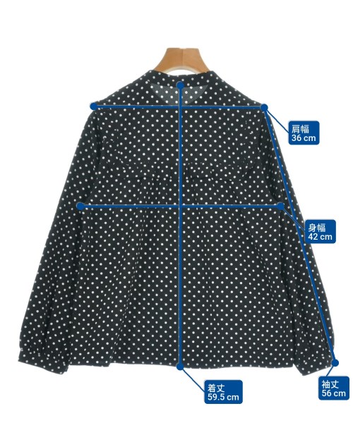 SHIPS any（シップスエニィ）ブラウス 黒 サイズ:F レディース/2200647752029