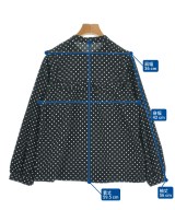 SHIPS any（シップスエニィ）ブラウス 黒 サイズ:F レディース/2200647752029