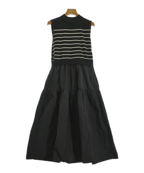 SHIPS any(シップスエニィ)ワンピース 黒 サイズ:F/2200648146162