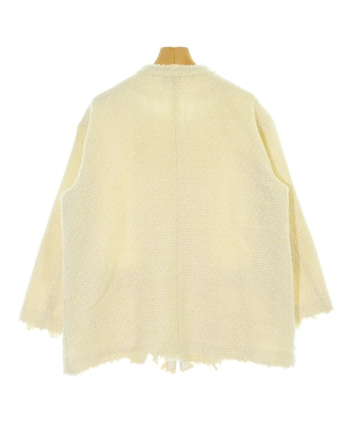 SHIPS any（シップスエニィ）ノーカラージャケット 白 サイズ:F レディース/2200645499018