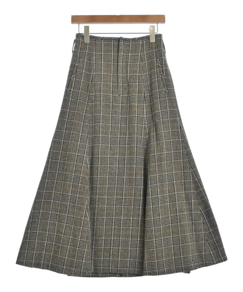 SHIPS any(シップスエニィ)ロング・マキシ丈スカート 茶 サイズ:36(S位)/2200645912098