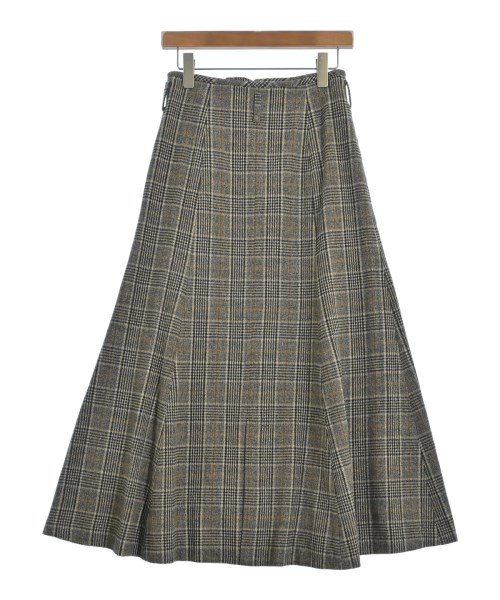 SHIPS any（シップスエニィ）ロング・マキシ丈スカート 茶 サイズ:36(S位) レディース/2200645912098